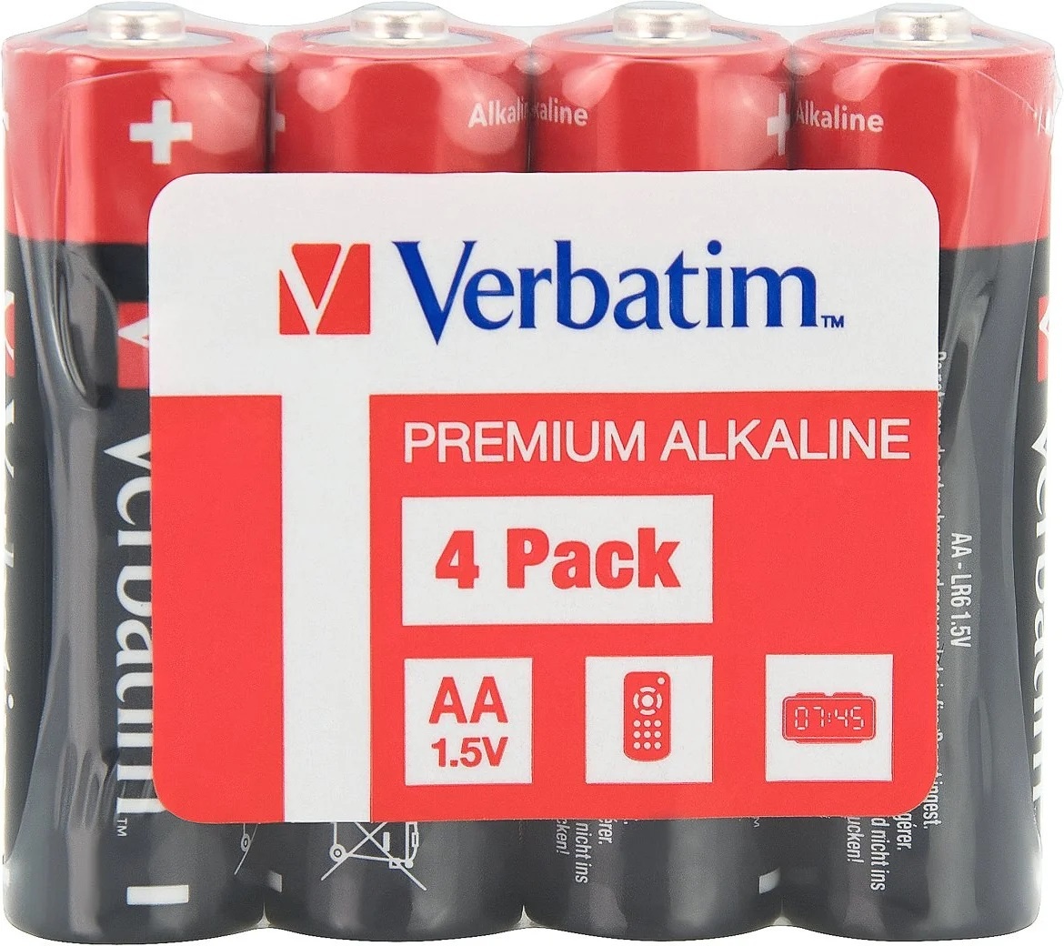Baterie Verbatim AA 4pcs (49501)