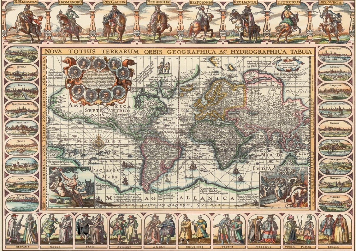Puzzle Art Puzzle 1000 Карта Древнего мира