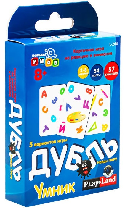 Joc educativ de masa PlayLand Dublu L-244 RU