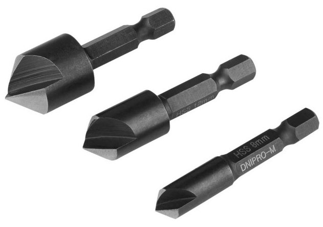Freza Dnipro-M 3pcs (8 12 16mm)