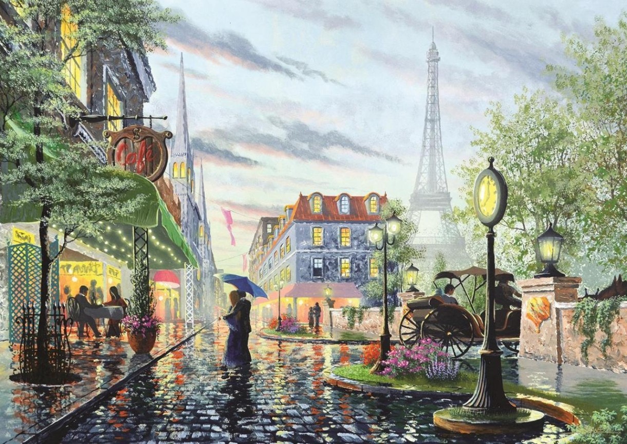 Puzzle Art Puzzle 2000 Летний дождь, Париж