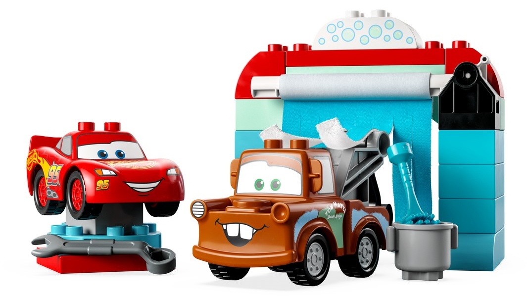 Конструктор Lego Duplo: Lightning McQueen & Mater's Car Wash Fun (10996)