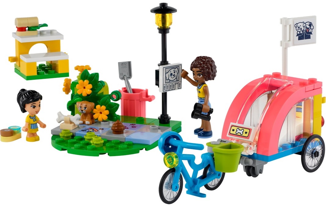 Set de construcție Lego Friends: Dog Rescue Bike (41738)