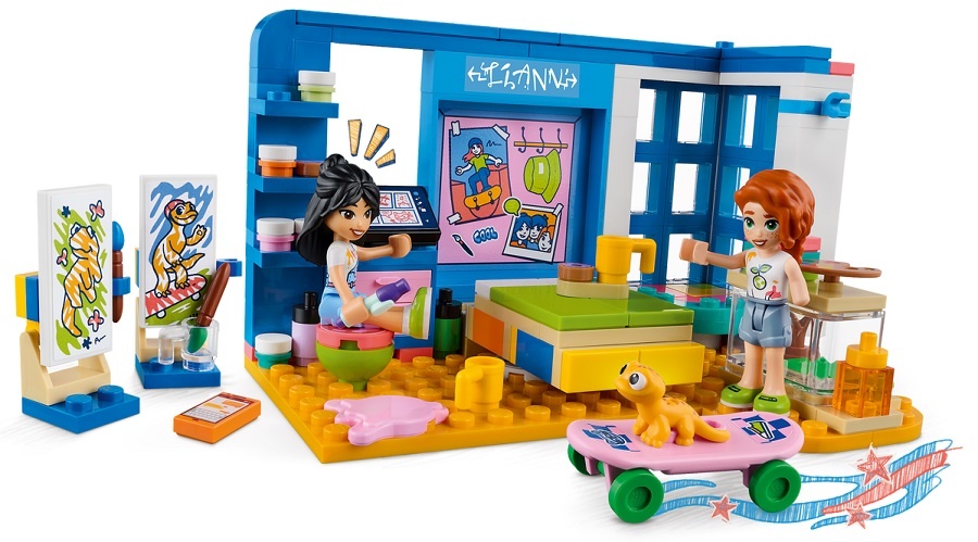 Set de construcție Lego Friends: Liann's Room (41739)