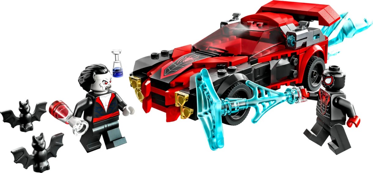 Конструктор Lego Marvel: Miles Morales vs. Morbius (76244)