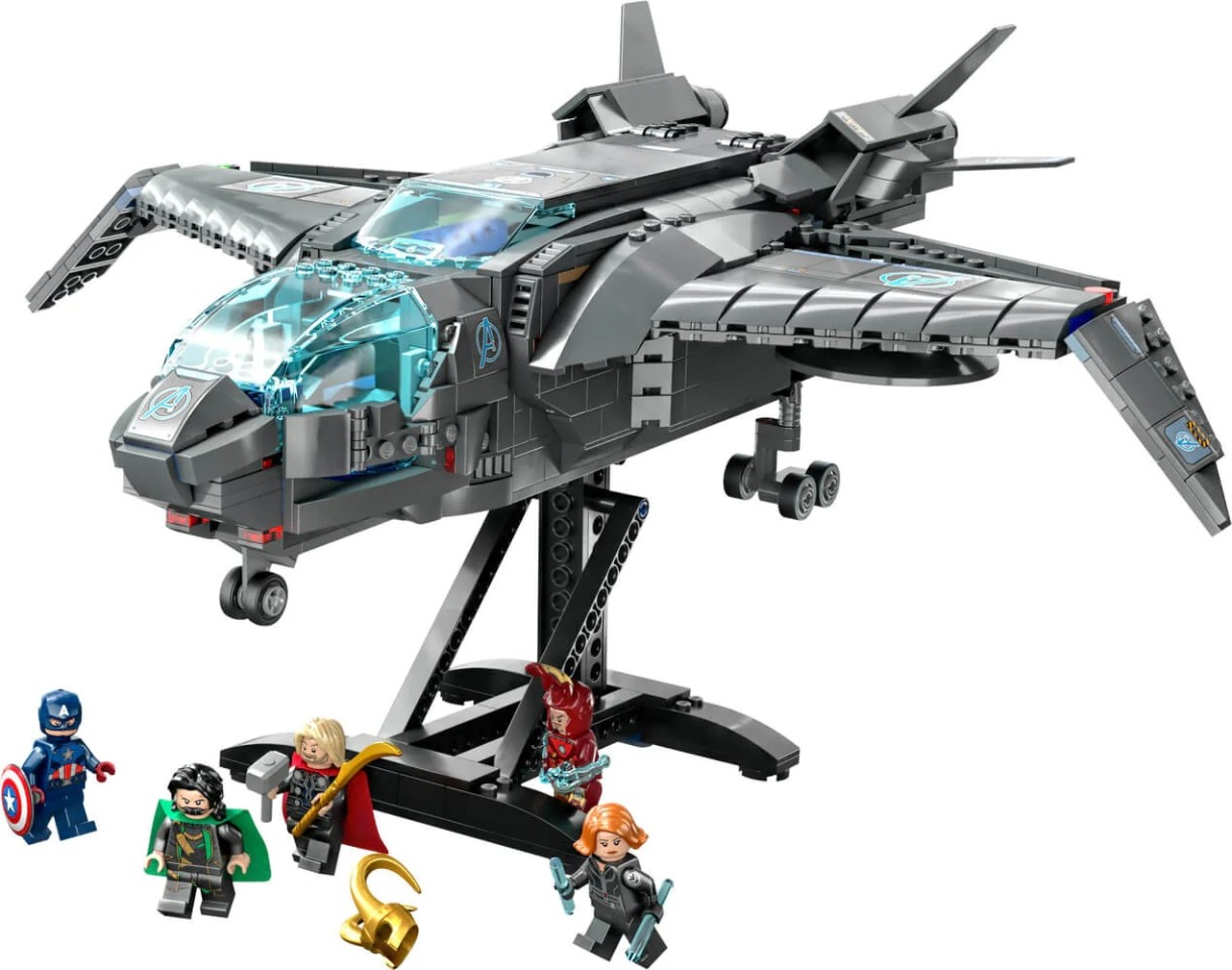 Set de construcție Lego Marvel: The Avengers Quinjet (76248)