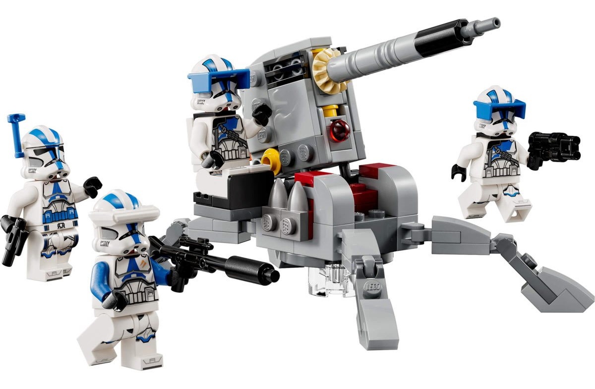 Set de construcție Lego Star Wars: Clone Troopers Battle Pack (75345)