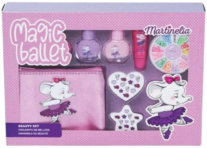 Produse cosmetice decorative pentru copii Martinelia Magic Ballet Nails & Case (11968)