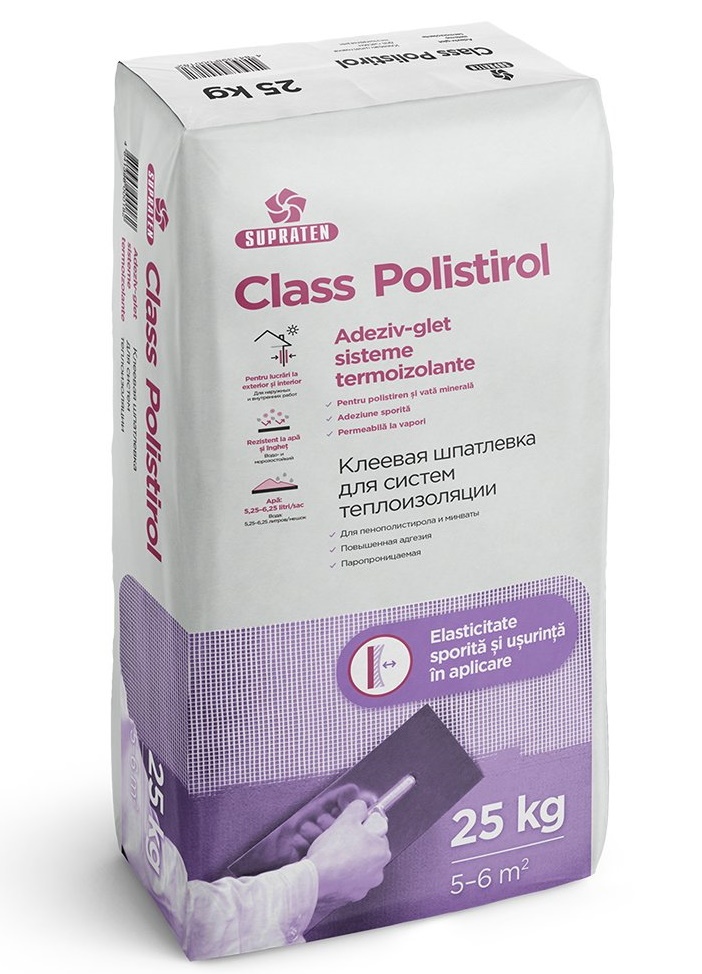 Клей Supraten Class Polistirol 25kg