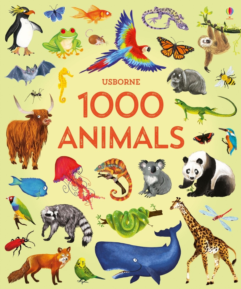 Книга 1000 Animals (0794543790)