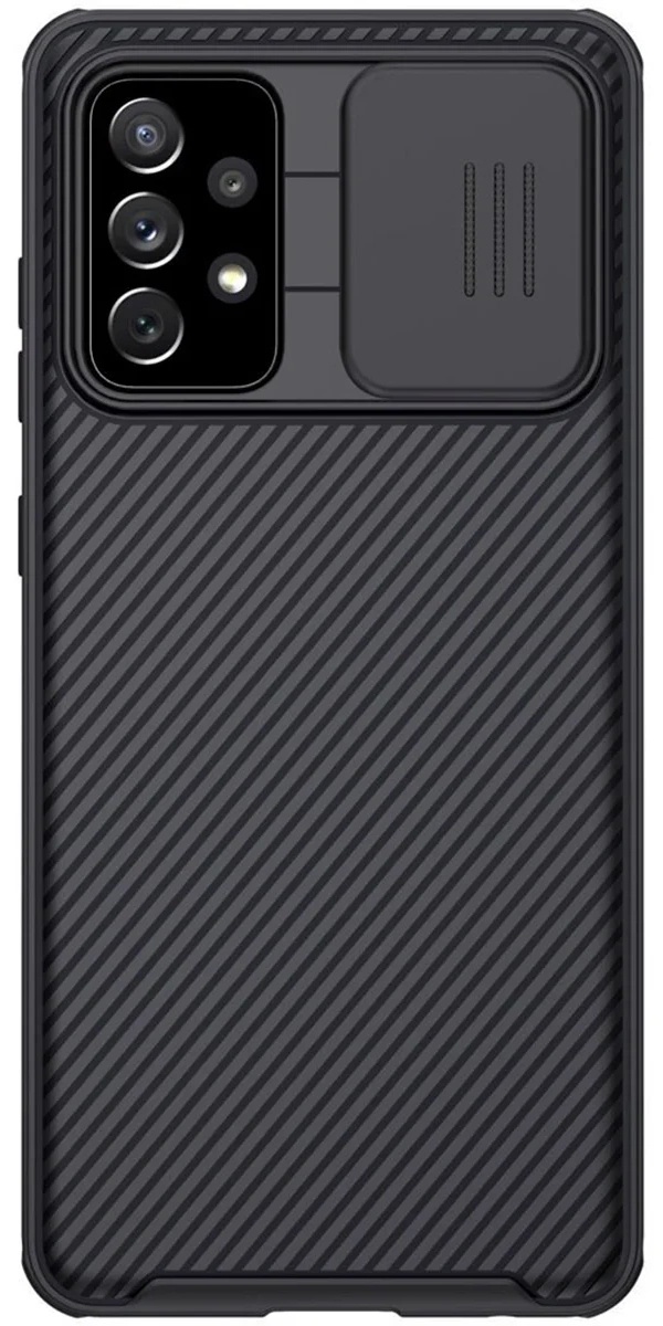 Husa de protecție Nillkin Carbon Came Shield Pro Samsung A72 Black