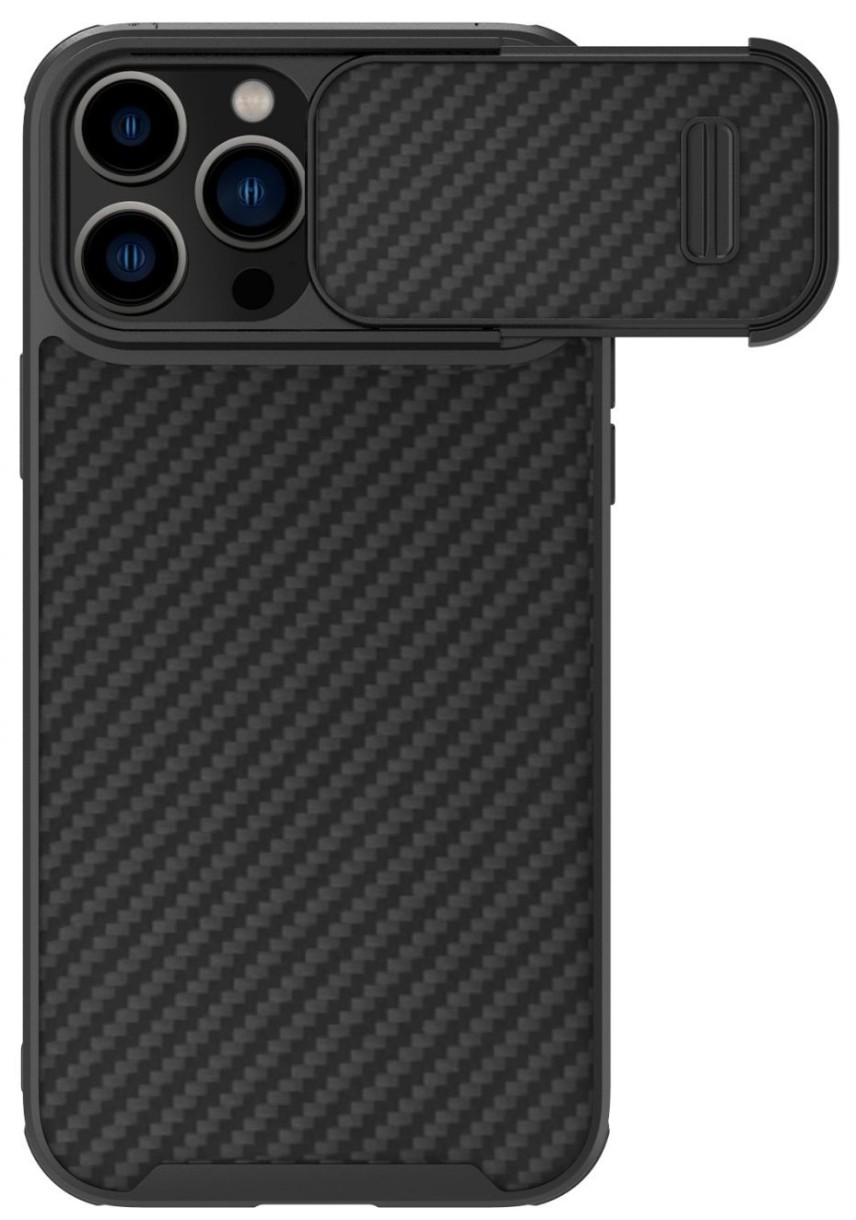 Чехол Nillkin Synthetic Fiber S  iPhone 14 Pro Max Black