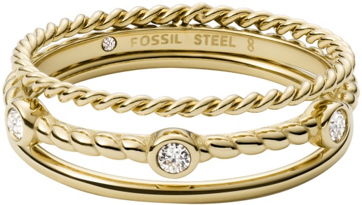 Кольцо Fossil JF03801710 (6.5)