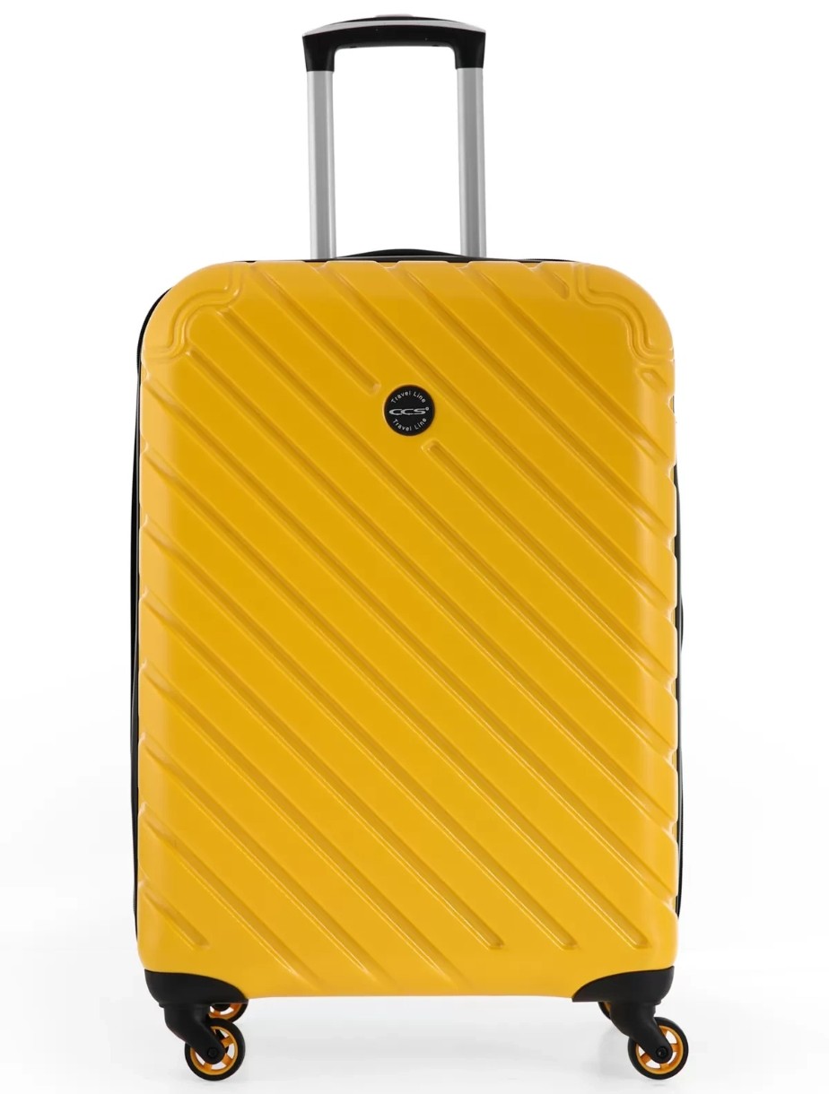 Чемодан CCS 5177 L Yellow