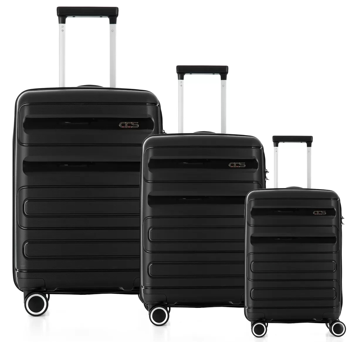 Set de valize CCS 5225 Set Black