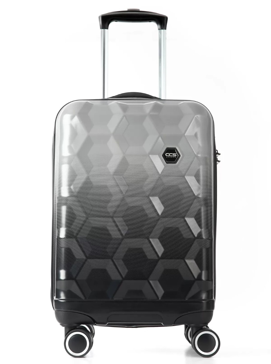 Чемодан CCS 5226 L Black/Grey