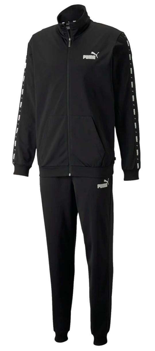Costum sportiv pentru bărbați Puma Tape Poly Suit Cl Puma Black XL