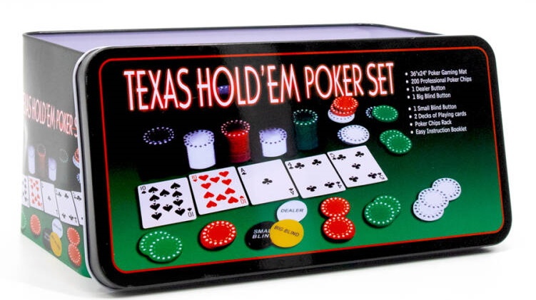 Joc educativ de masa Icom Poland Texas Hold'em Poker Set (DD012614)