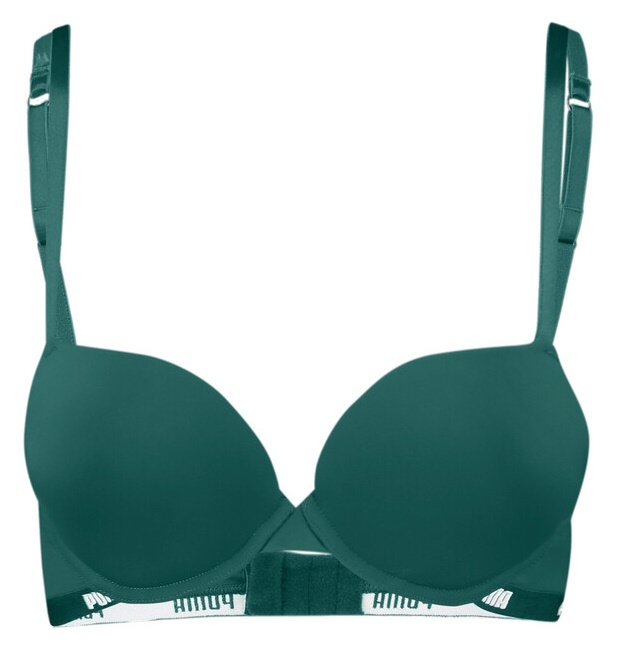 Sutien Puma Women Pushup Bra 1P Hang Varsity Green 85B