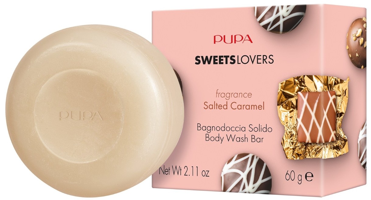 Săpun parfumat Pupa Sweet Lovers Body Wash Bar Salted Caramel 60g