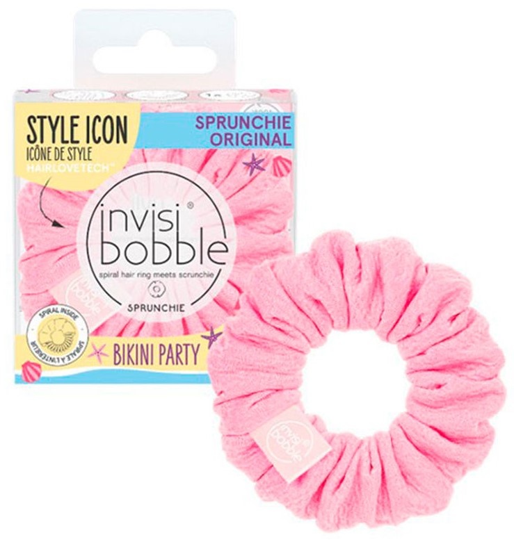 Elastice pentru păr Invisibobble Sprunchie Bikini Party Sun's Out Bums Out