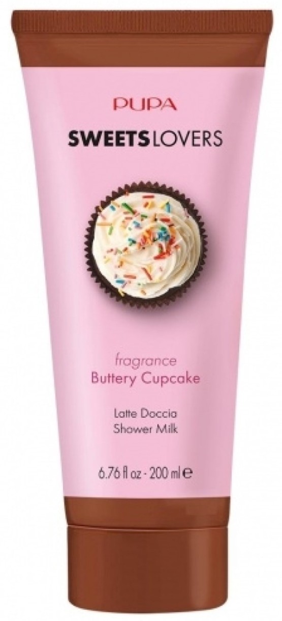 Гель для душа Pupa Sweets Lovers Buttery Cupcake Shower Milk 200ml