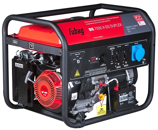 Generator de curent Fubag BS 7500 A ES Duplex