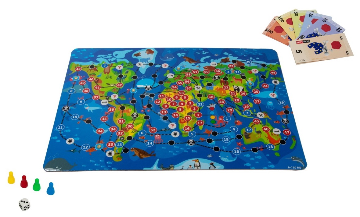 Настольная игра PlayLand Animalele din Întreaga Lume A-710 RO