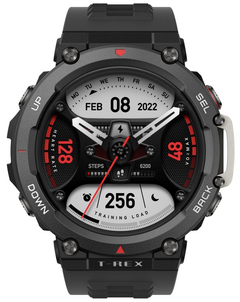 Smartwatch Amazfit T-Rex 2 Ember Black