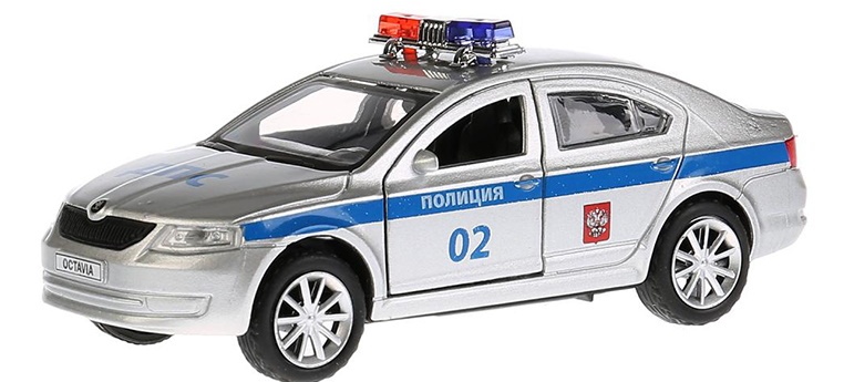 Машина Technopark Skoda Octavia Police