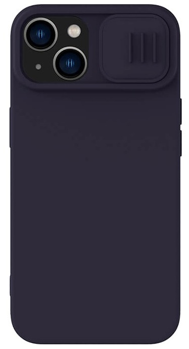 Husa de protecție Nillkin Apple iPhone 14 CamShield Silky Silicone Case Dark Purple