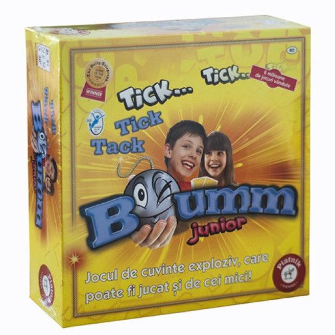 Joc educativ de masa Piatinik Tick Tack Bumm Junior RO (42592)