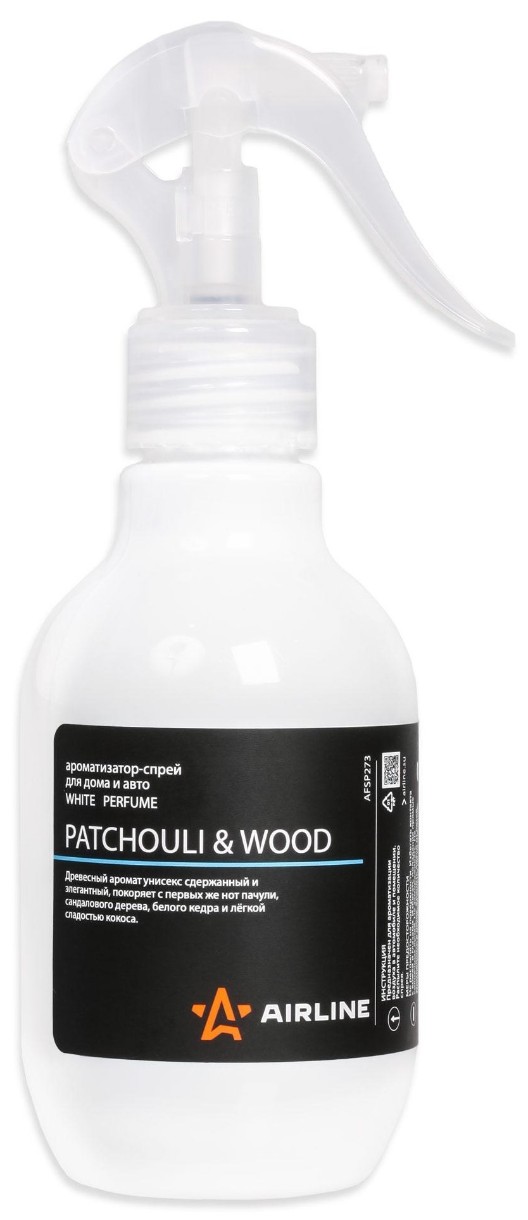 Освежитель воздуха Airline Perfume White Patchouli & Wood 250ml AFSP273