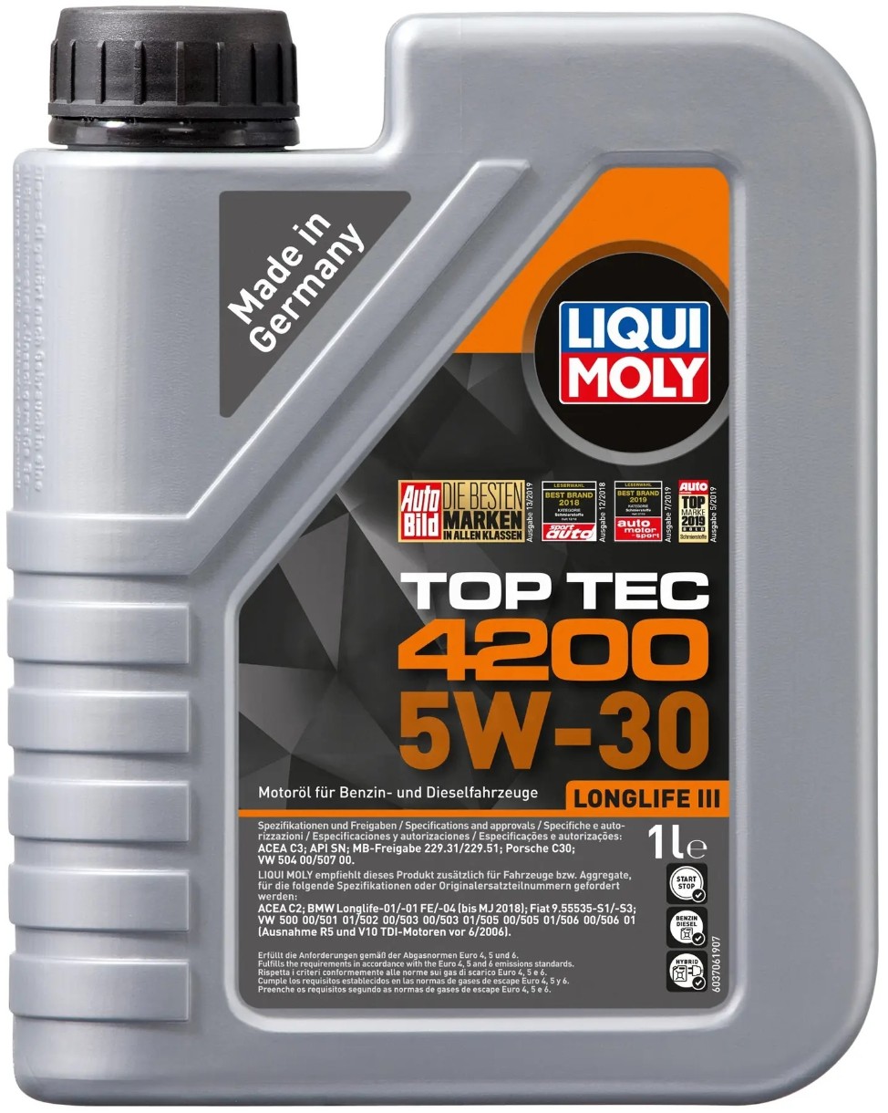 Ulei de motor Liqui Moly Top Tec 4200 5W-30 1L