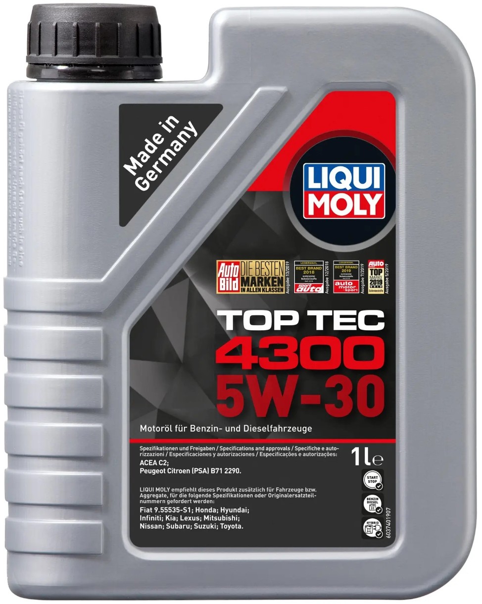 Моторное масло Liqui Moly Top Tec 4300 5W-30 1L