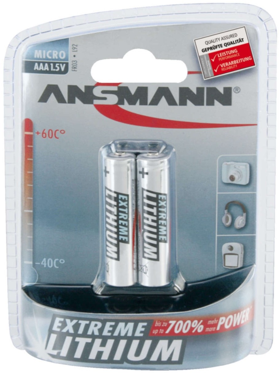Батарейка Ansmann AAA FR03 2pcs (5021013)