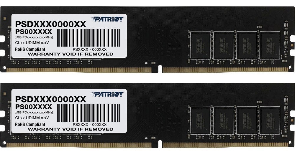 Оперативная память Patriot Signature Line 32Gb DDR4-3200MHz Kit (PSD432G3200K)