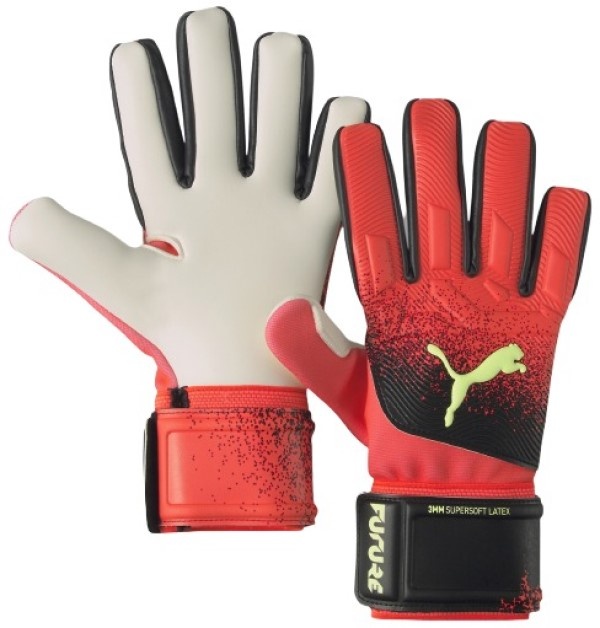 Перчатки футбольные Puma Future Z:One Grip 3 Nc Fiery Coral/Fizzy Light 6
