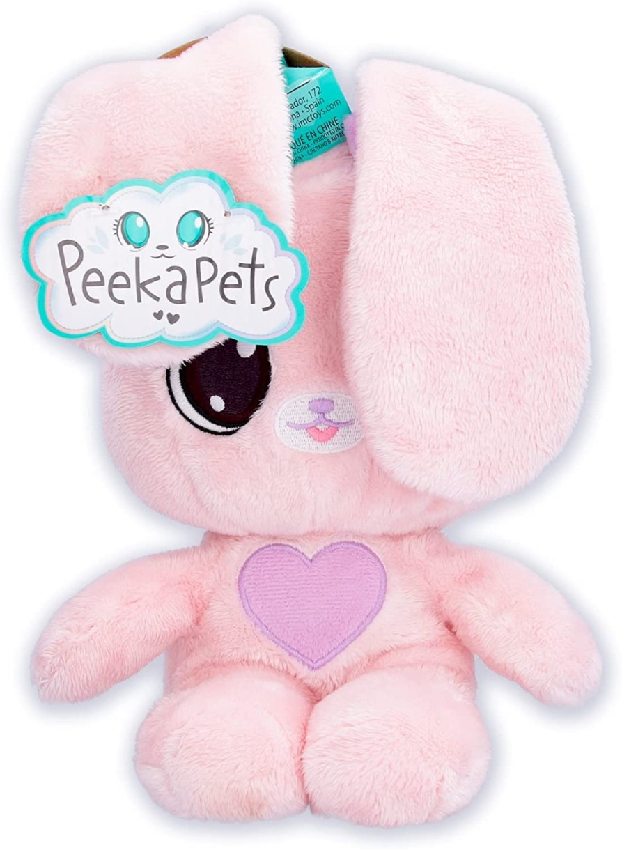 Jucărie de pluș Peekapets Rabbit Pink (906778)