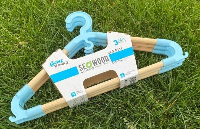 Umerașe pentru haine Seowood SEO-8111 Blue 3pcs