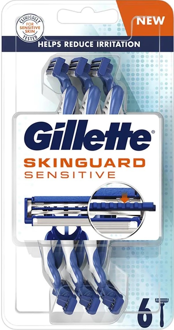 Aparat de ras Gillette Skinguard Sensitive 6pcs