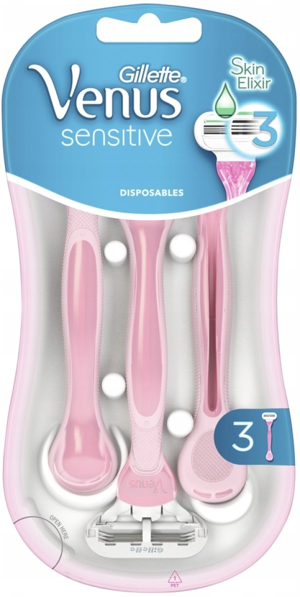 Станок для бритья Gillette Venus Sensitive 3pcs