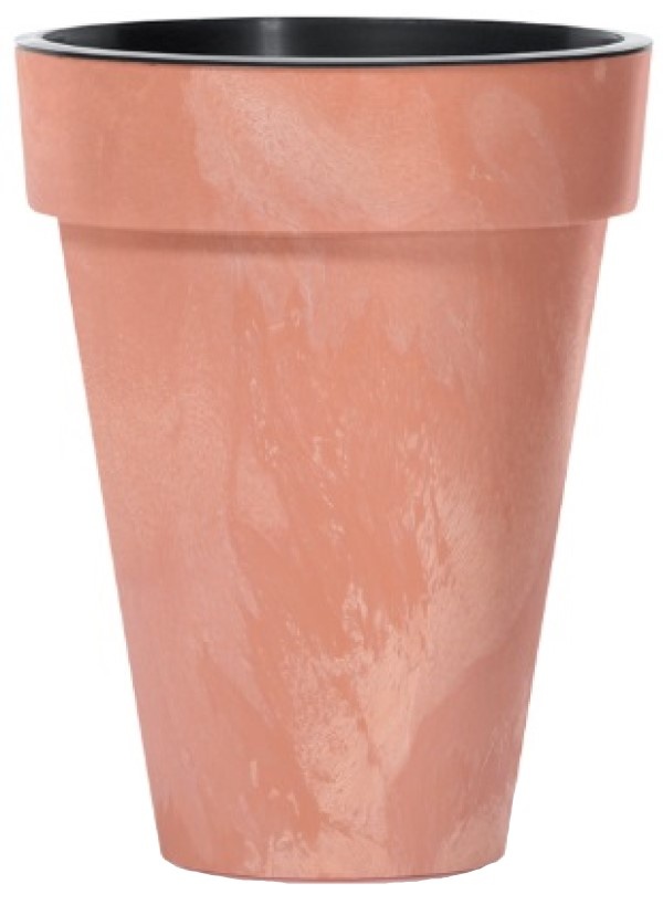 Цветочный горшок Prosperplast Cube Beton Mart DCUS280E-R624