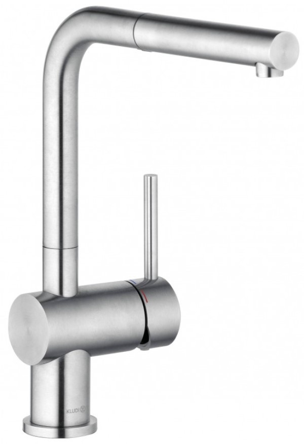 Смеситель для кухни Kludi L Steel (45851F877)