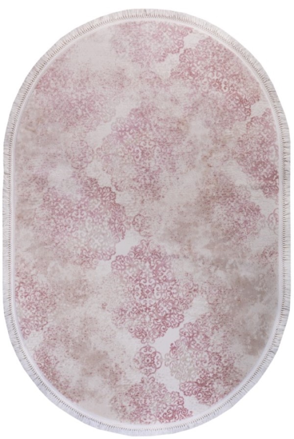 Covor Made in Turkey Aysil Pink/Beige (2820B_A1381) 1.60x2.30m Oval
