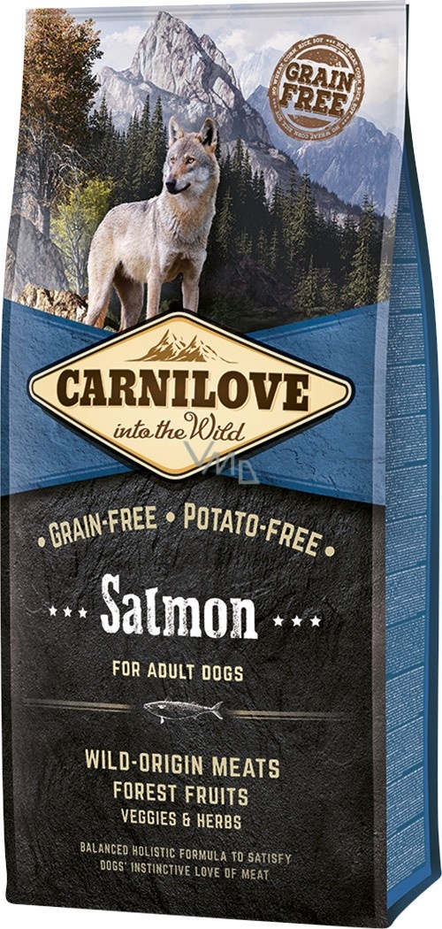 Сухой корм для собак Carnilove Adult Dogs Salmon 12kg