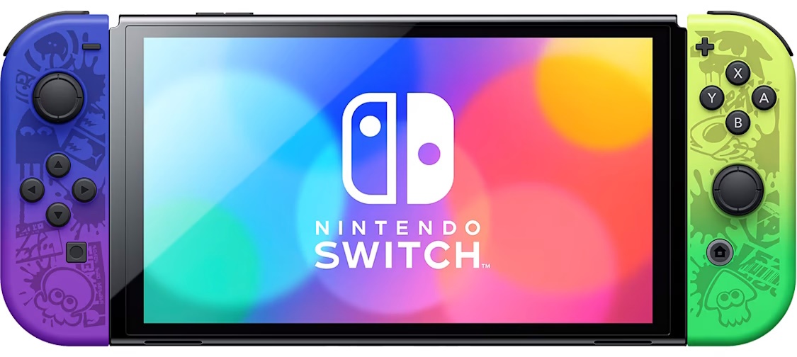 Игровая приставка Nintendo Switch Oled 64Gb Splatoon 3 Special Edition