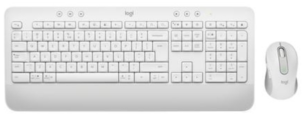 Set Logitech MK650 EN White
