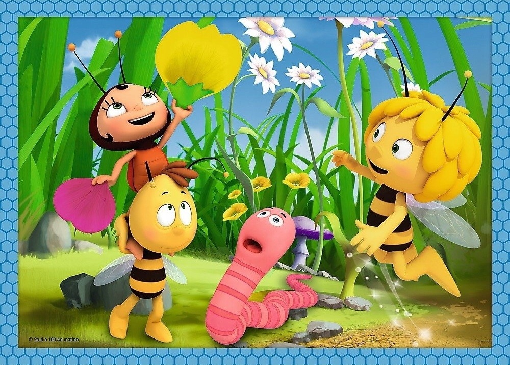Puzzle Trefl 4in1 Maya the Bee Adventures (34356)