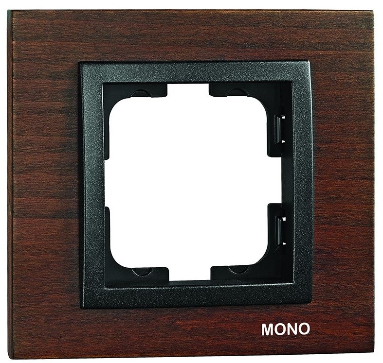 Рамка для розеток и выключателей Mono Electric 0350340
